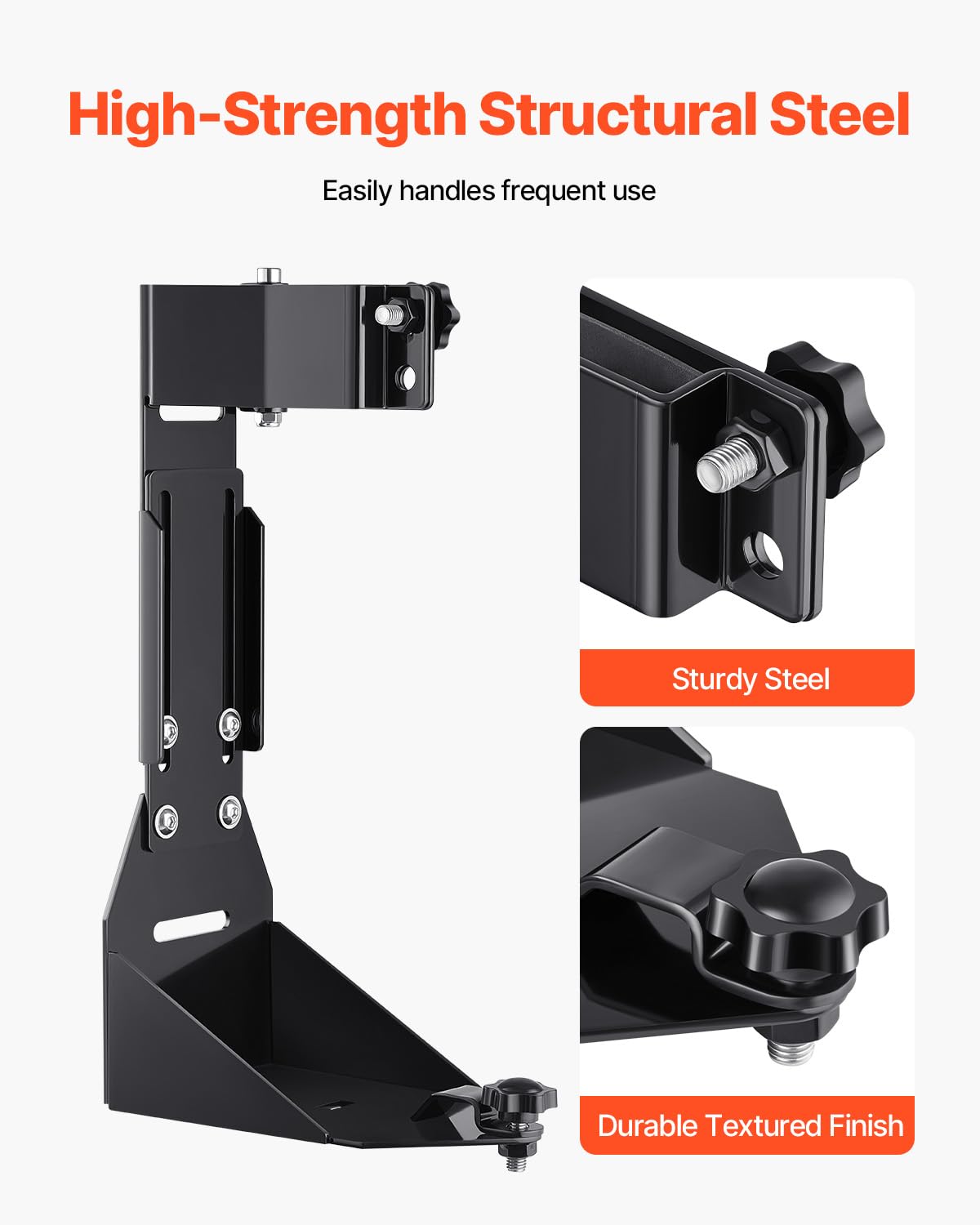 VEVOR Soporte de Gato Todoterreno de Alta Elevación Kit de Soporte para Gato Agrícola de Alta Resistencia, Compatible con YJ (1986-1996), TJ (1997-2006), JK (2006-2018), JL (2018-2024)