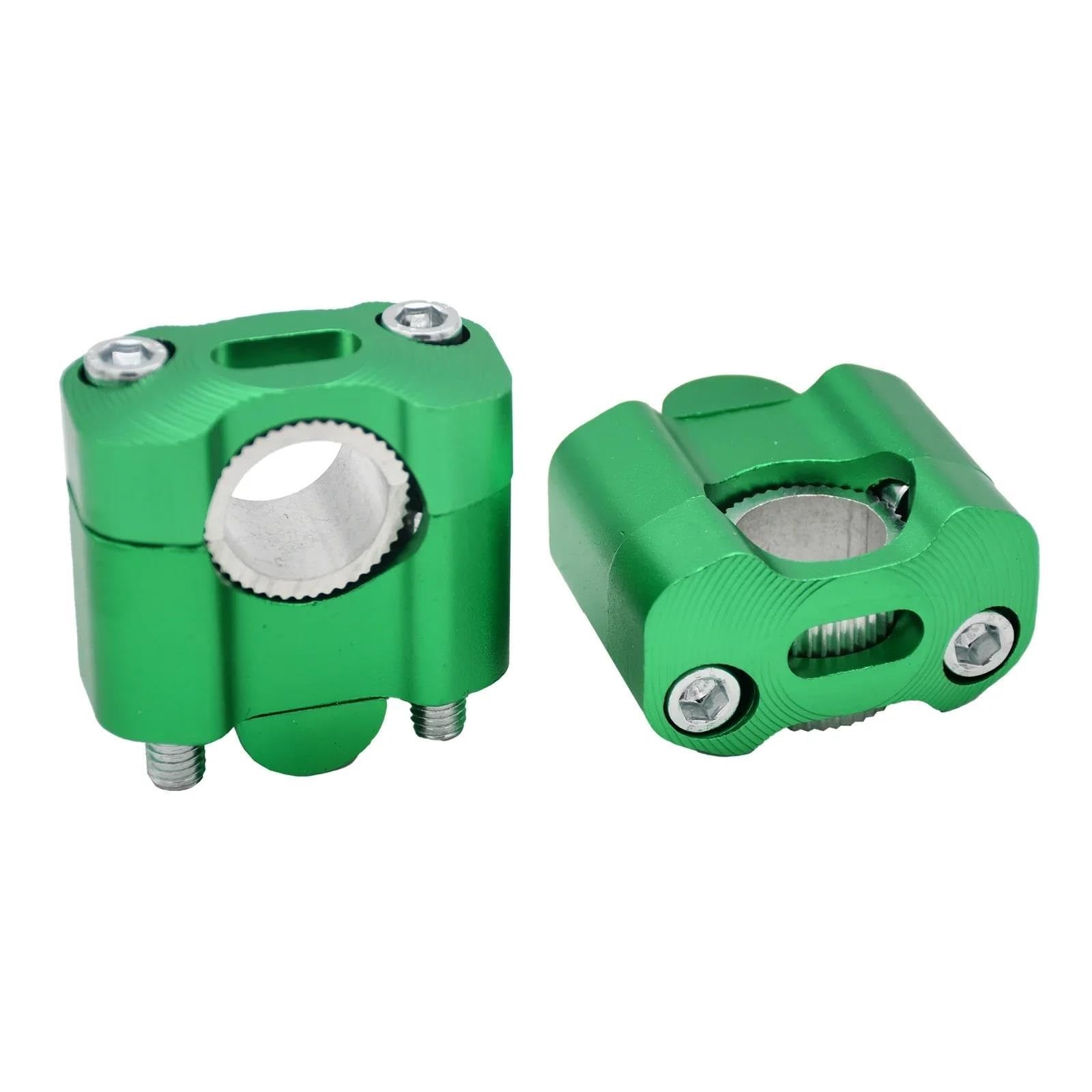Hdhcscagh Green Motorcycle Universal 22 Mm 28 Mm Handlebar Clamp Handlebar Risers Adapter Bar Clamps Handlebar Clamps Risers(,28 Mm)