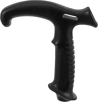 ULTECHNOVO Ergonomic T-Shape Hiking Pole Handle Replacement Stick Handle for Walking Stick Outdoor Accessory 5.90X5.31X1.37 Inches Comfortable Grip