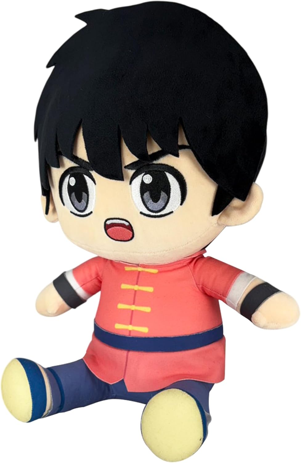 Great Eastern Entertainment Ranma 1/2 - Ranma (Boy Type) Sitting Pose Plush 12" H