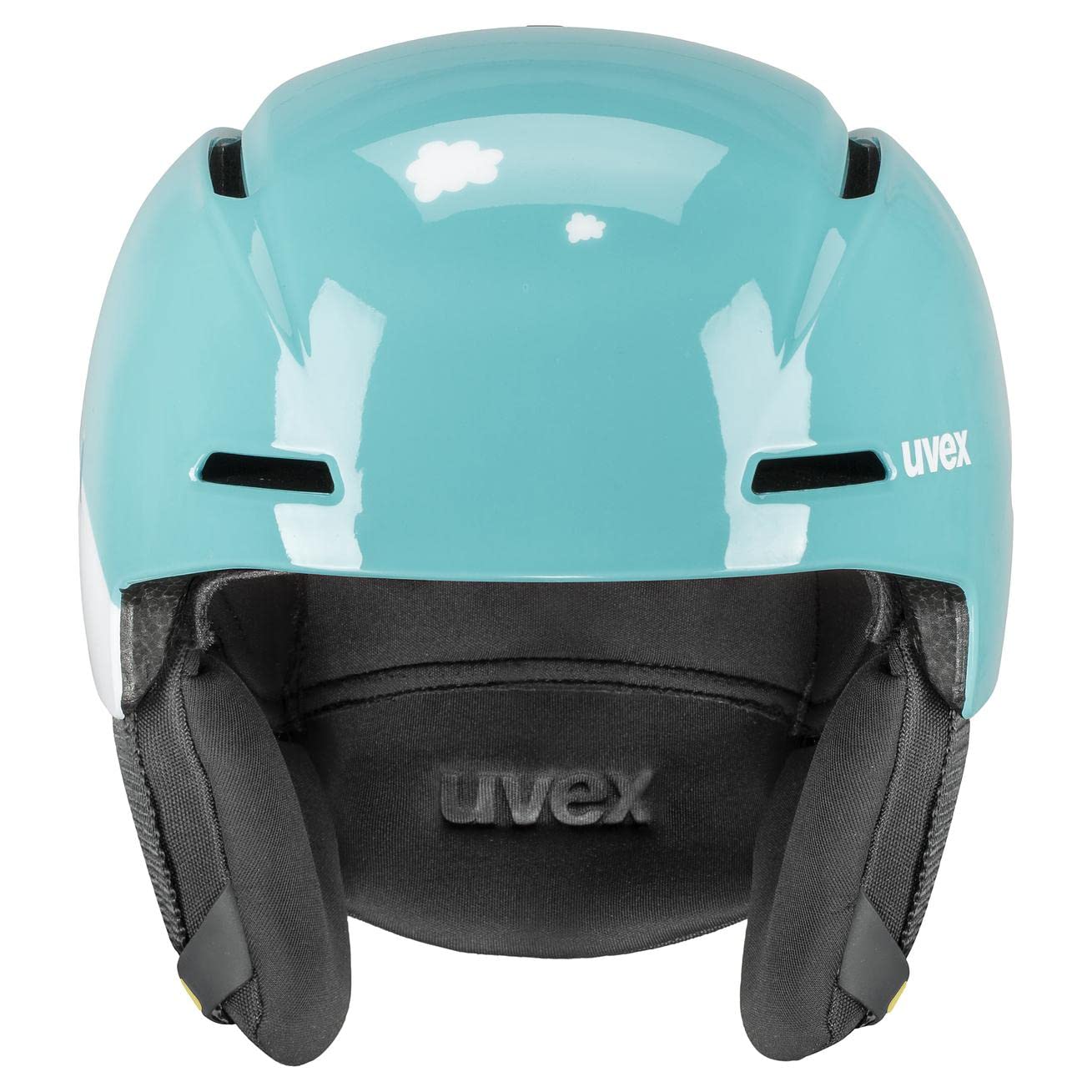 uvex viti, casco da sci Unisex bambino, turquoise rabbit, 46-50 cm
