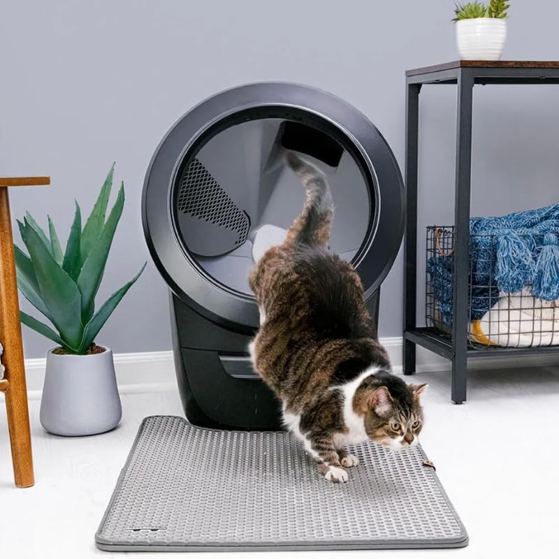 猫トイレ キャットロボット Litter-Robot Litter-Robot 3 Connect 猫用開放型全自動洗浄トイレ - グレー