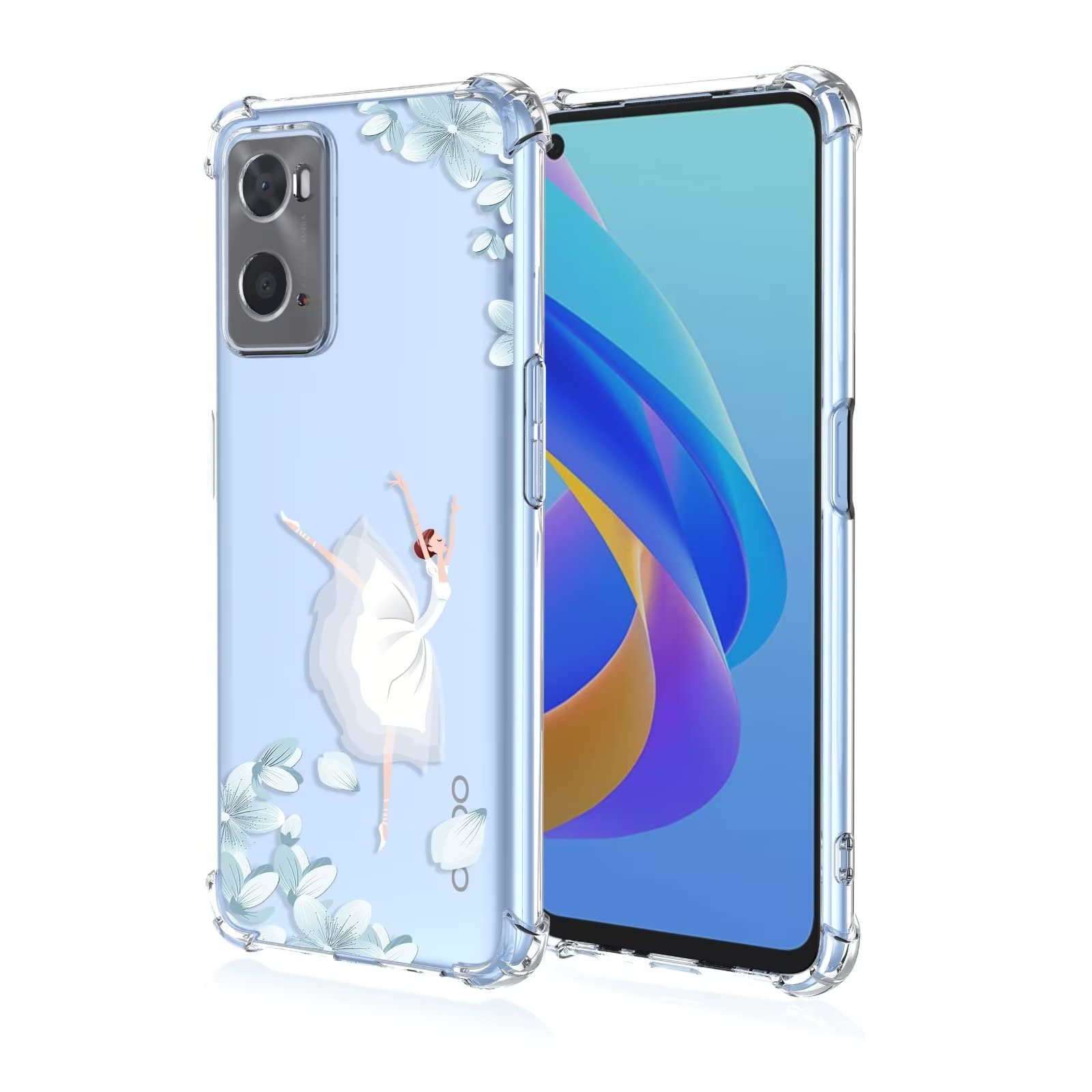 Topme Custodia in Pelle per OPPO A76 / OPPO A96 (6.56