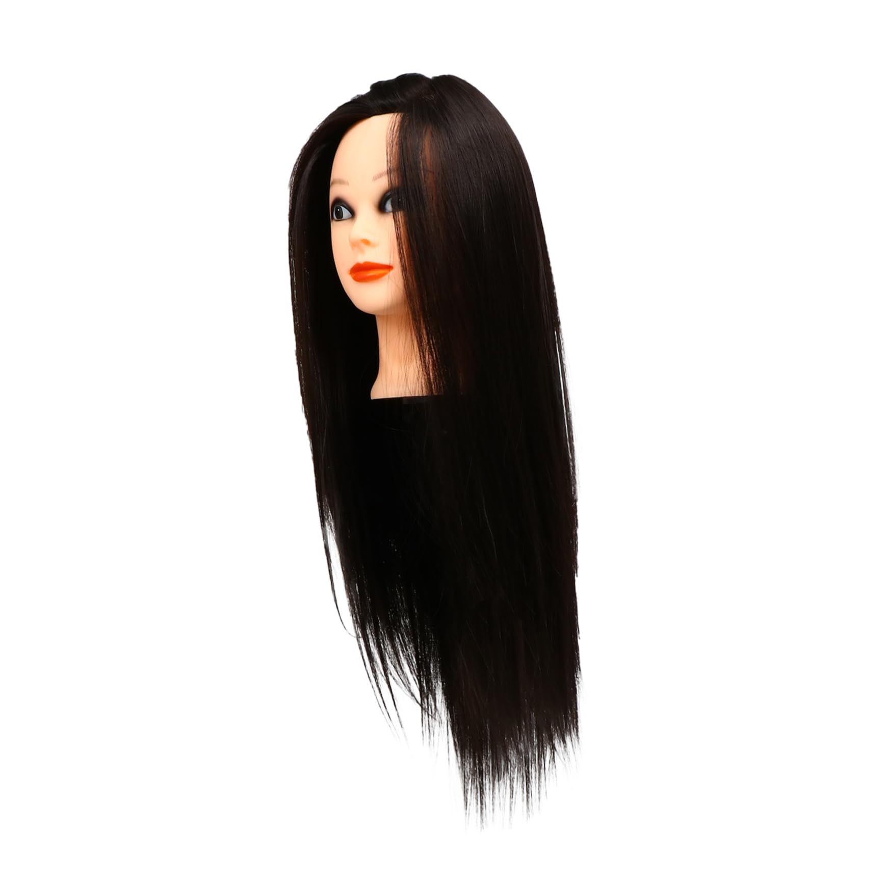 Puppenkopf Mit Haaren Für Flechten Locken Schneiden Und Stylen Kosmetik-übungskopf Für Friseur-training Und Haarstyling-übung