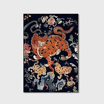 洋書 The Tiger Rugs of Tibet Amazon | The Tiger Rugs of Tibet | Lipton, Mimi, Barrett