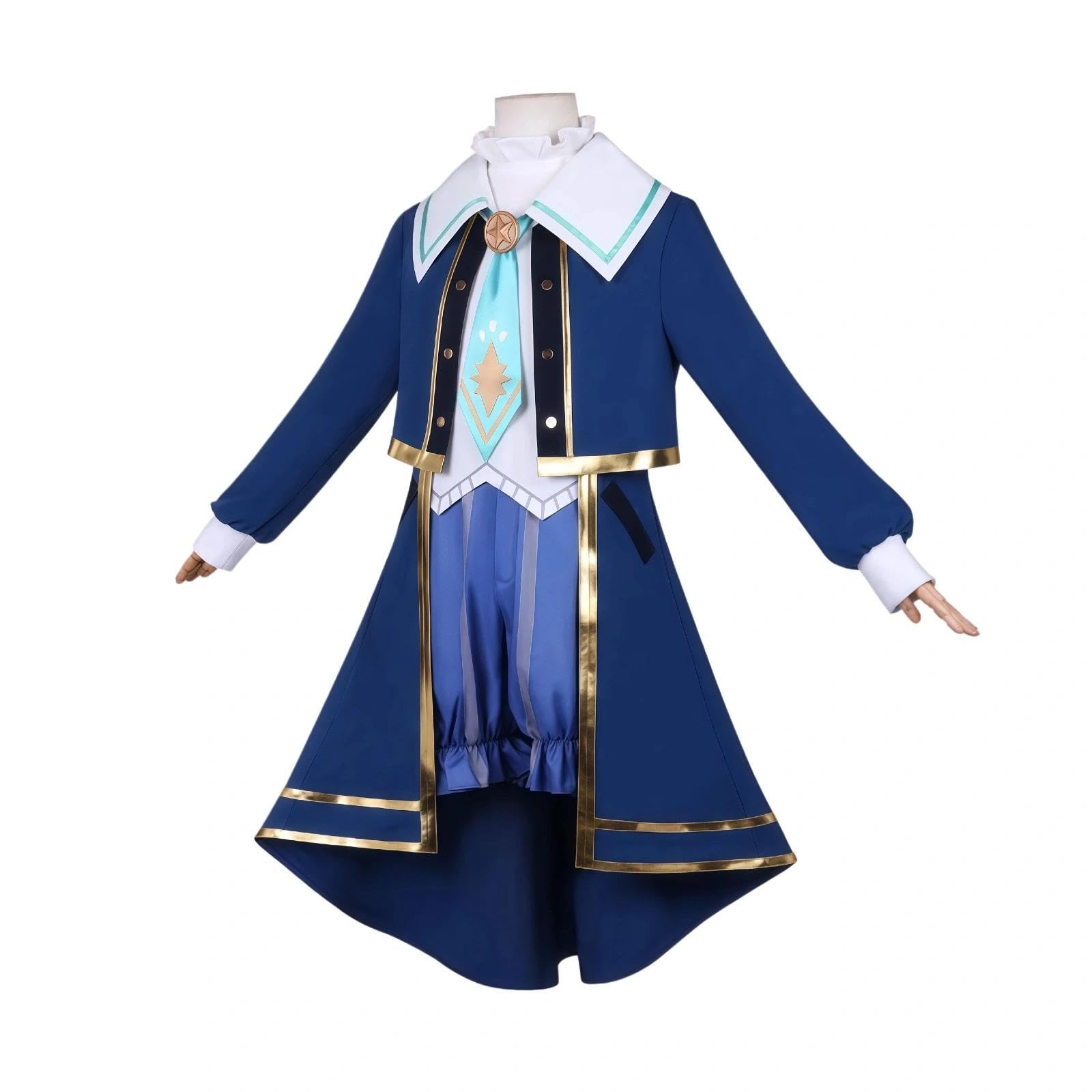 Anime Casual Daily Outfit Estilo Disfraz de Cosplay Kazuma Satou, Disfraz de juego de rol de fiesta de Halloween para Comic Con y Cosplay Evento