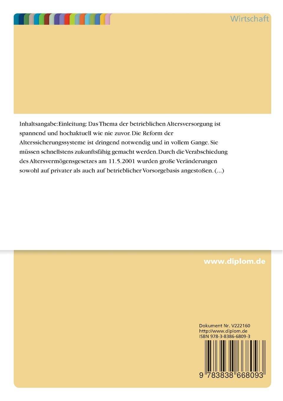 Betriebliche Altersversorgung: Formen, betriebswirtschaftliche Auswirkungen und strategische Gestaltungsmöglichkeiten