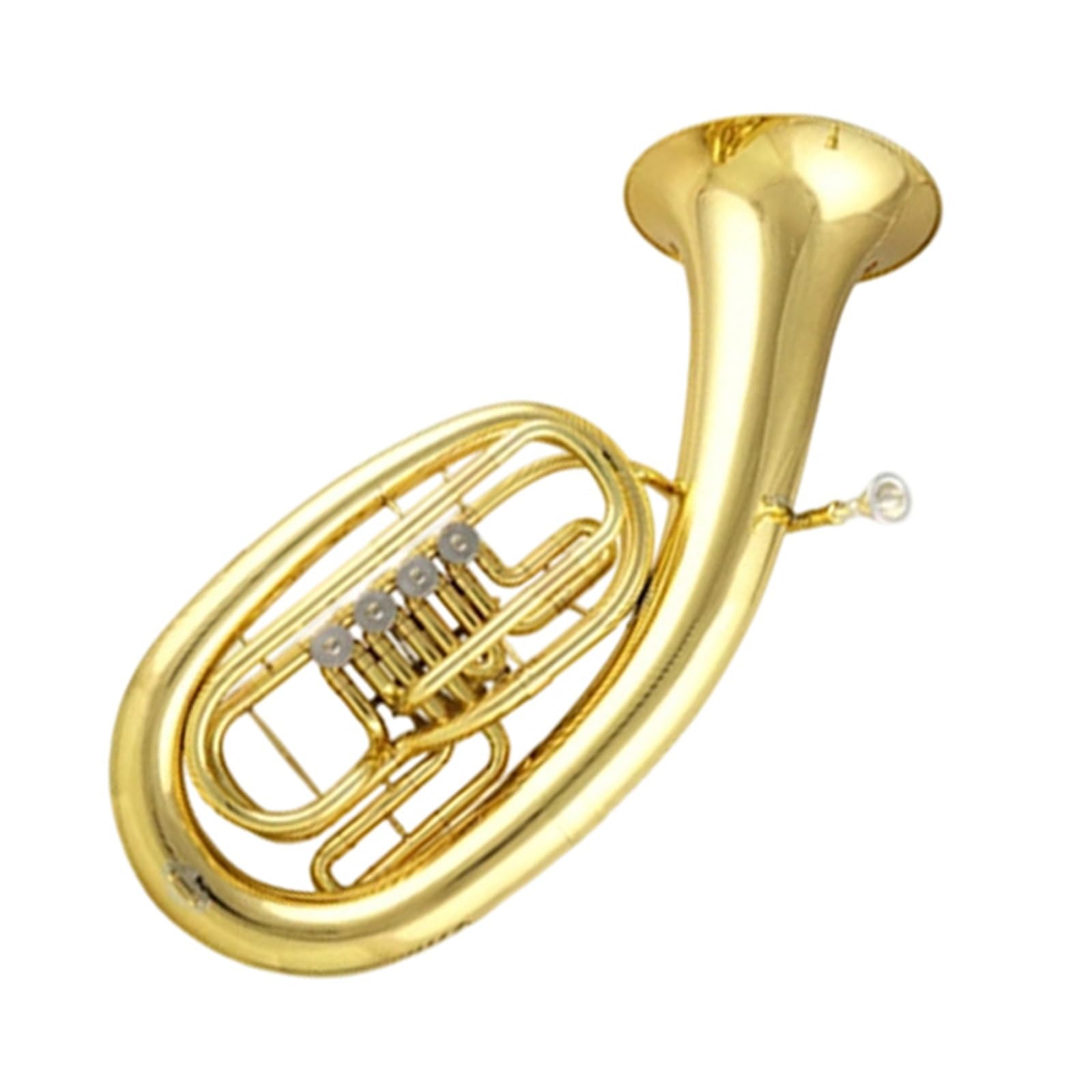 Quatre Touches Bémol Et Une Touche Verticale Permettent Aux Débutants De Jouer De L'euphonium Un Instrument Professionnel Euphonium Professionnel(3/4)