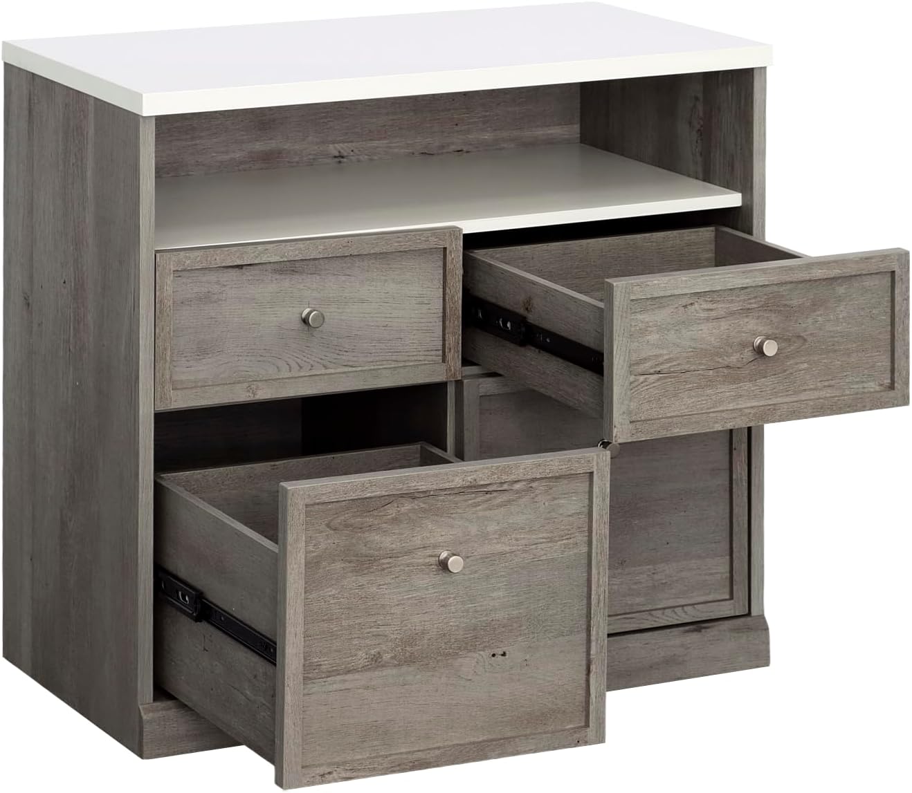 Sauder Craft Pro Series Storage L 32.05" x W 17.