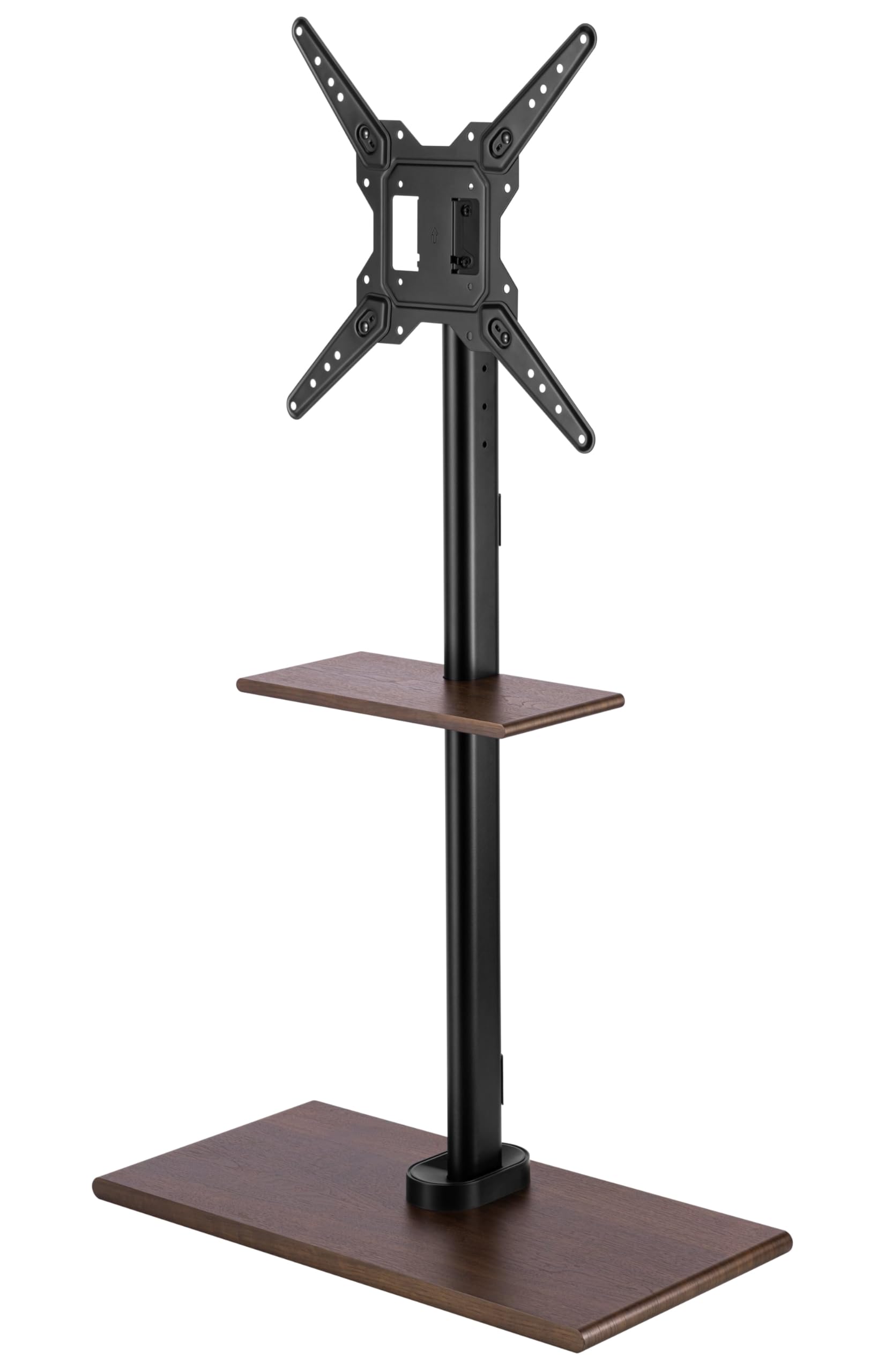 Techly 366976 Supporto da Pavimento per TV LCD/LED/Plasma da 23" a 55" Nero