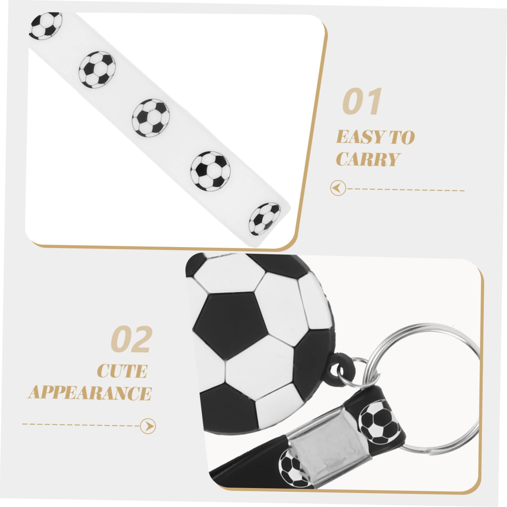 Toyvian Fußball Schlüsselanhänger Fußball-schlüsselanhänger Fußball-partygeschenke Schlüsselanhänger Schlüsselanhänger Für Hängende Schlüsselanhänger