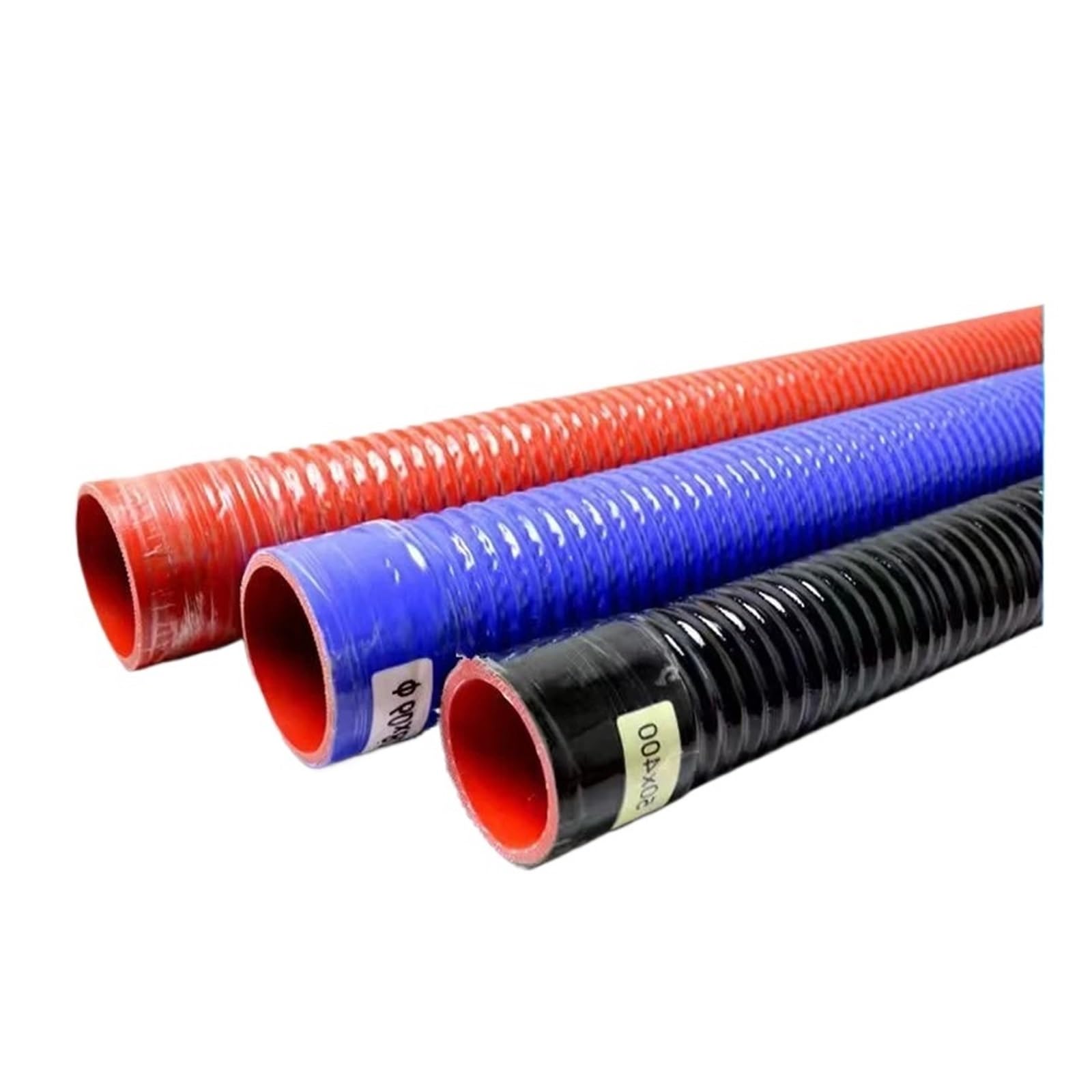 Tubos de vacío de PVC, Conducto de Aire Corrugado de Alambre de Acero de Silicona Rojo Resistente a Altas temperaturas y presiones(Blue,500MM-ID 25MM)