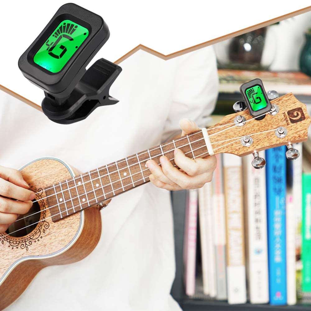 Vangoa Ukulélé Tenor 26 pouces Acajou Solide Hawaii Acoustic Ukulele avec des kits pour débutants