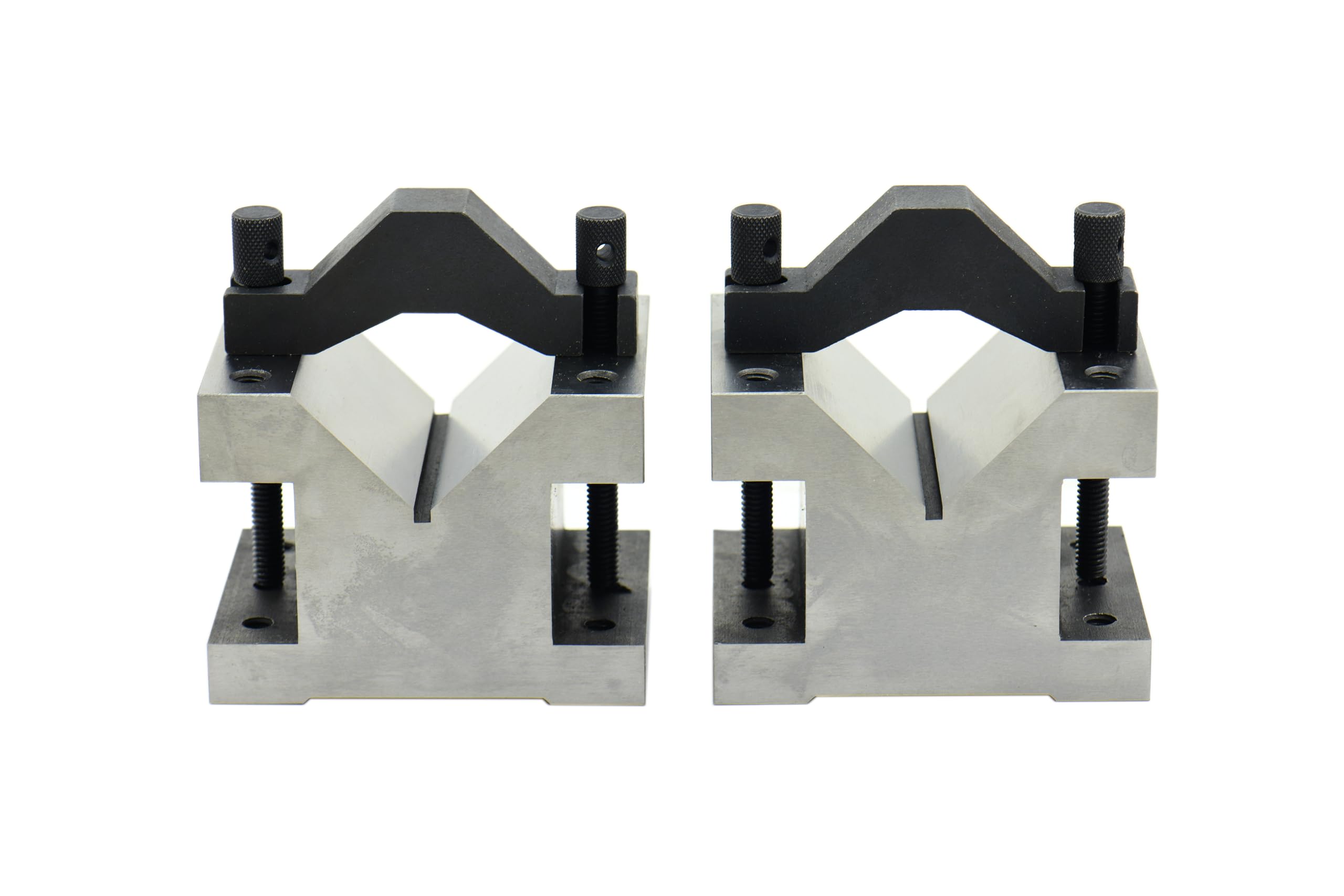 Shars 3 x 4 x 3 2-9/16" Capacity V-Block V blocks Clamp hardened Pair Set .0002" NEW 303-5206 R