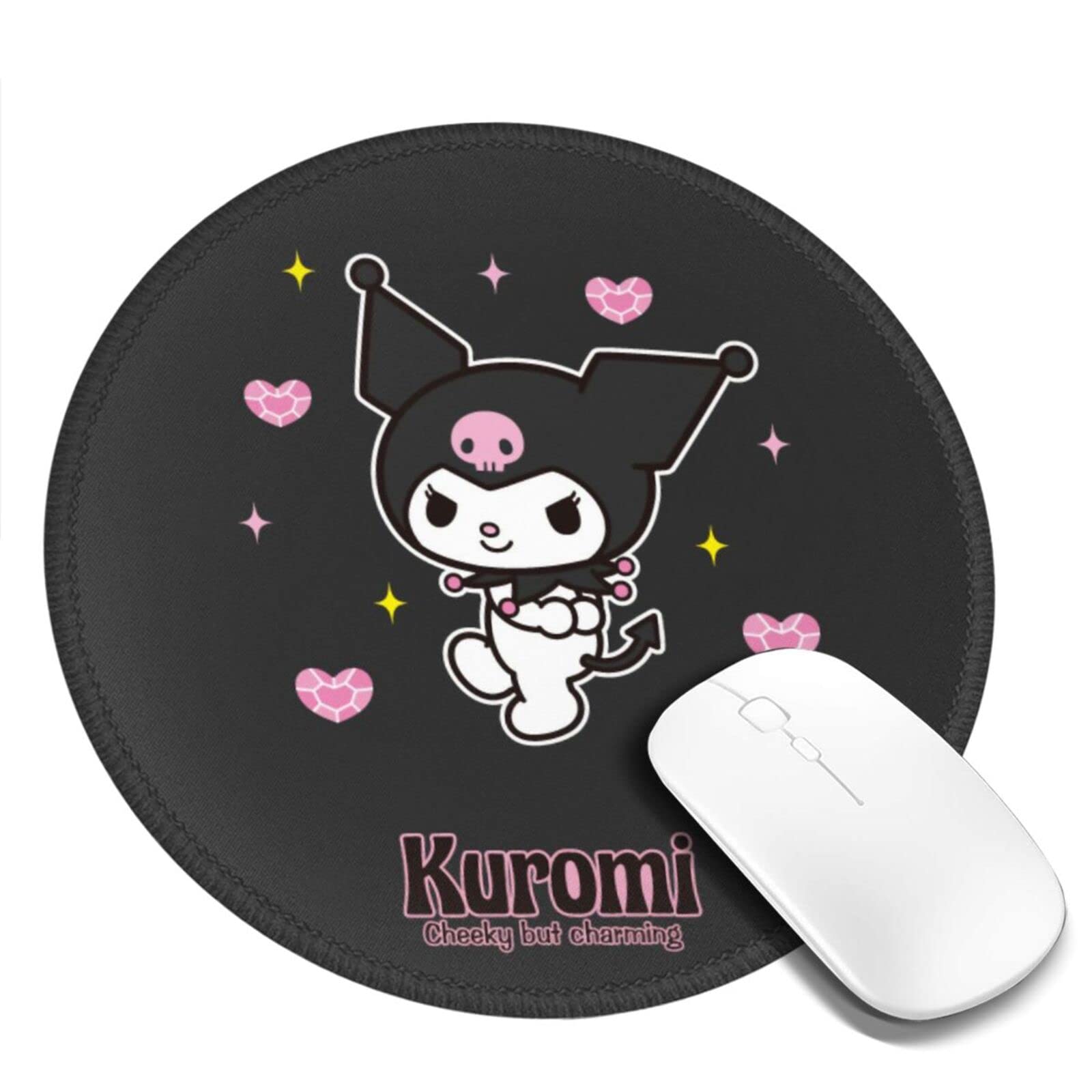 【完全未開封】クロミ ゲーミングマウスパッド 350x300mm Amazon.co.jp: サンリオ クロミ 丸形 ゲーミングマウスパッド