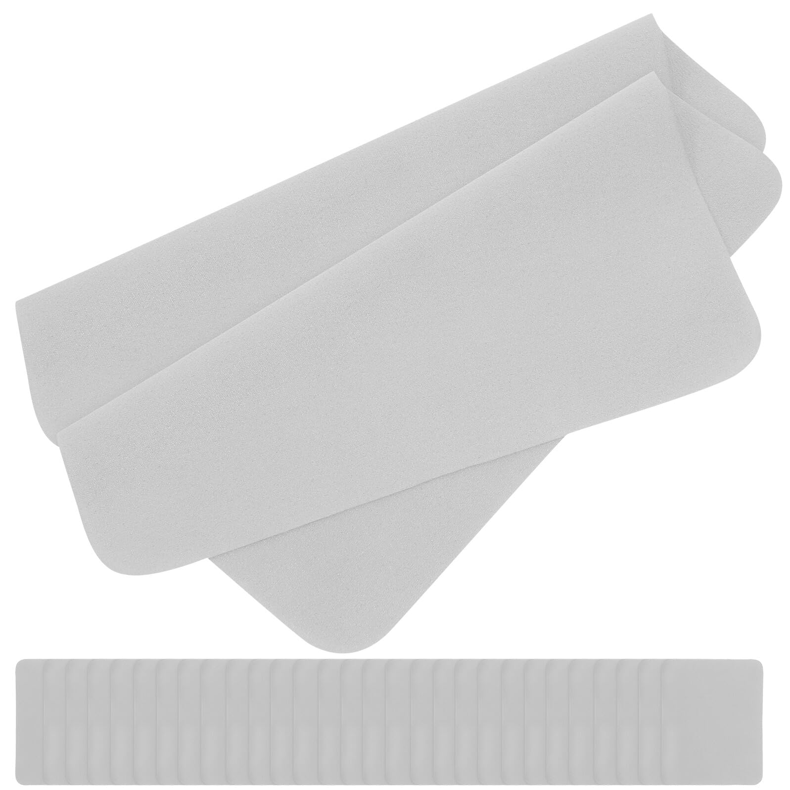 100 Panni in Microfibra per la Pulizia Occhiali e Lenti Salviette Bifacciali Ultra Morbide Grigio Chiaro Panno per Schermi Tablet Laptop e Fotocamere per Uso Quotidiano e