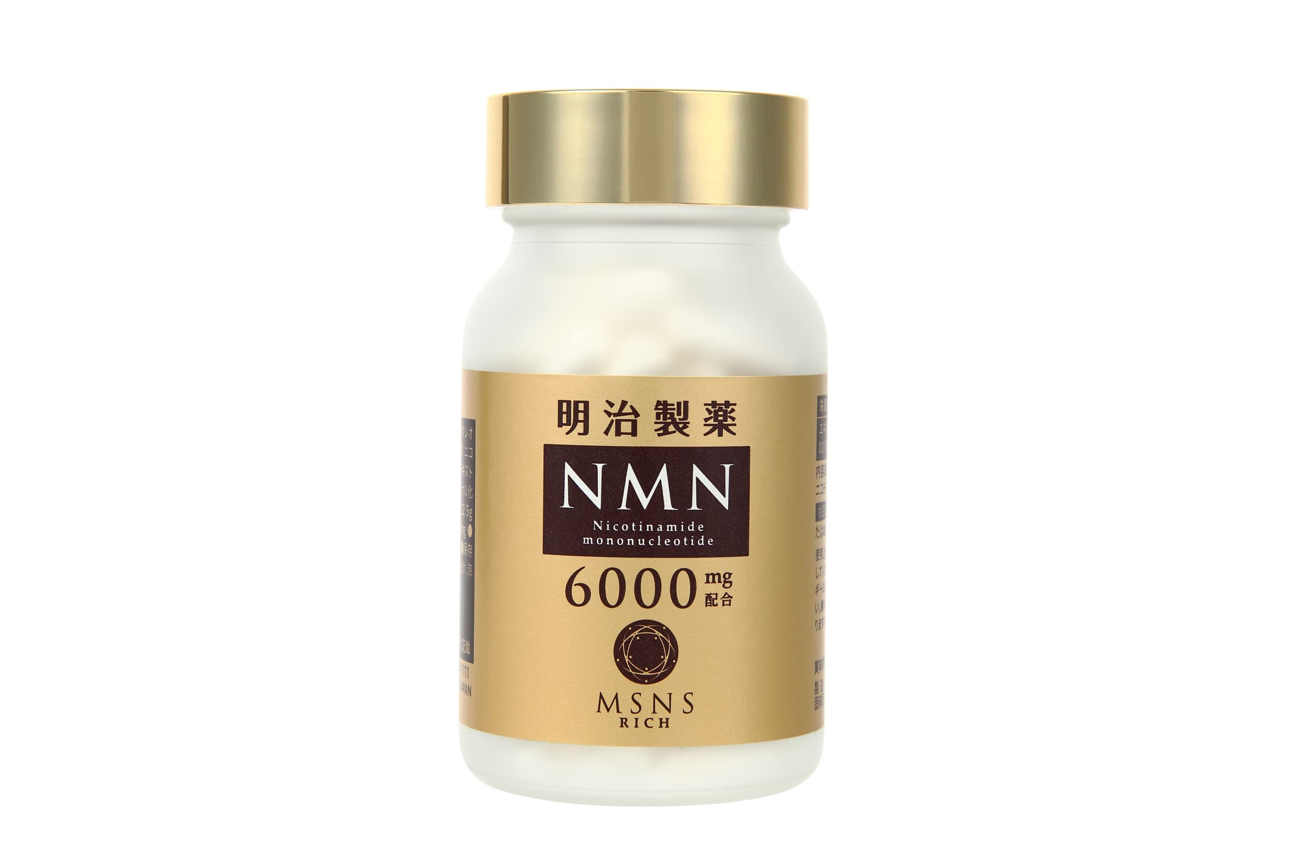 Amazon.co.jp: 明治製薬高純度NMN 6000mg Rich MSNS : ドラッグストア
