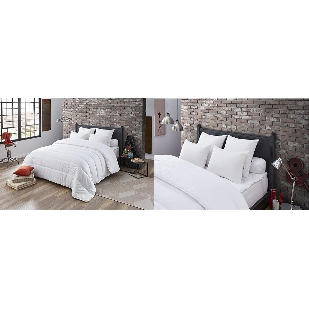Couette Niagara DODO tempérée et oreiller moelleux Maxiconfort pour lit douillet