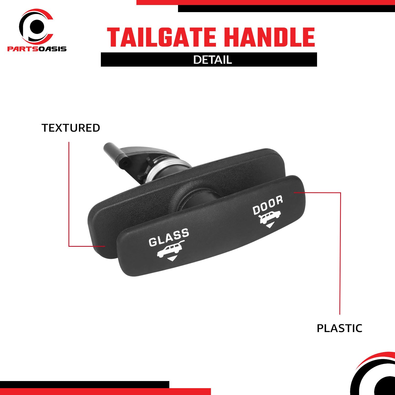 Amazon.com: Evan Fischer Tailgate Handle Compatible with 1991-1997