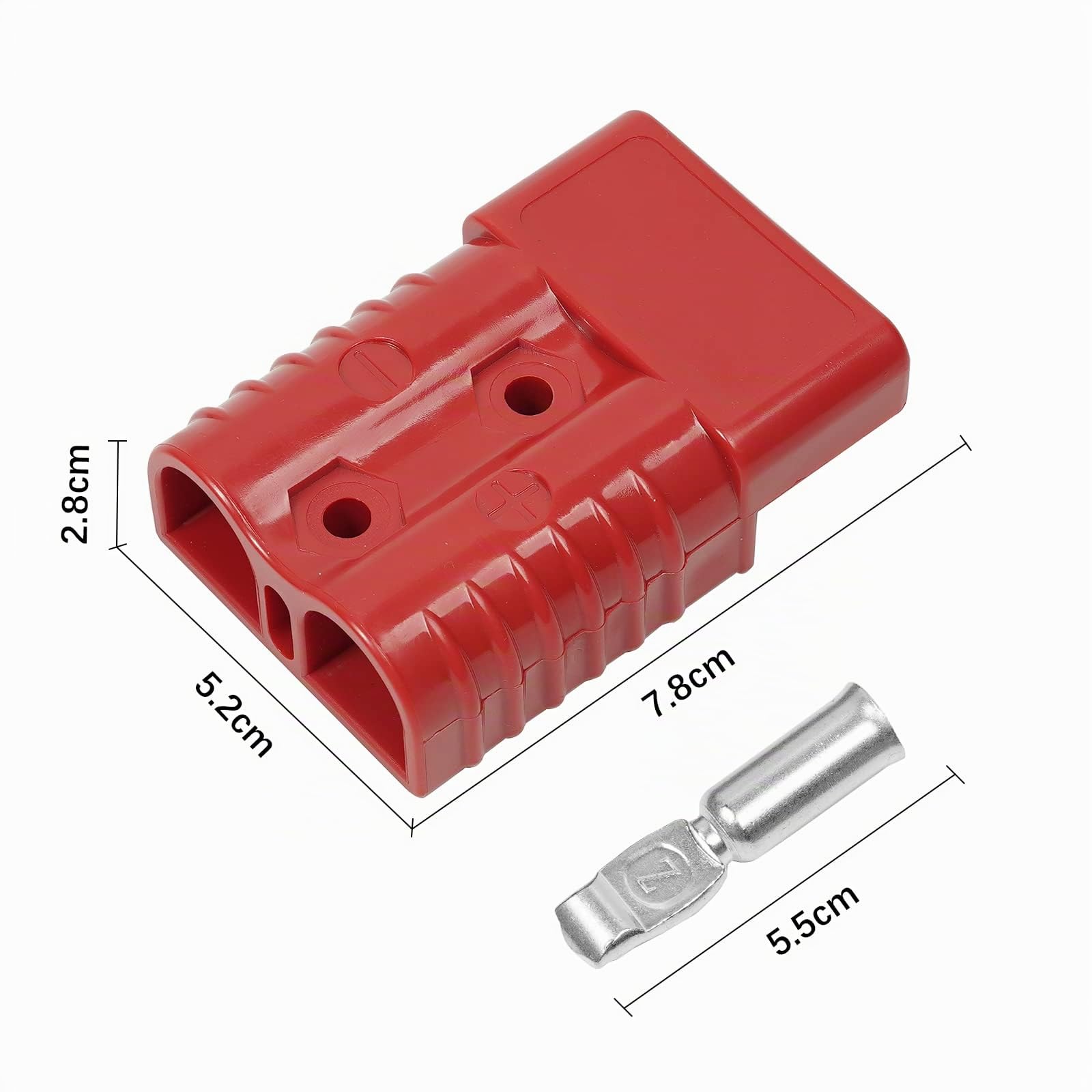 2 x Connettori Anderson 175Amp 600V Connettore a Sgancio Rapido per Batteria Kit Spina Connettore Terminale Cavo Connettore di Alimentazione Batteria