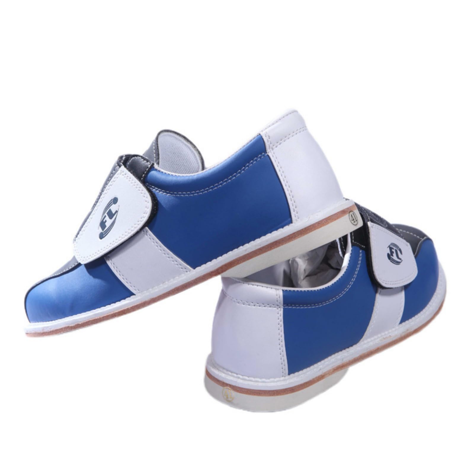 JiuQing Bowlingschuhe Damen Herren Universelle Gleitsohlen Anfänger Gartenbowlingschuhe Obermaterial Aus Leder Für Links Und Rechtshänder