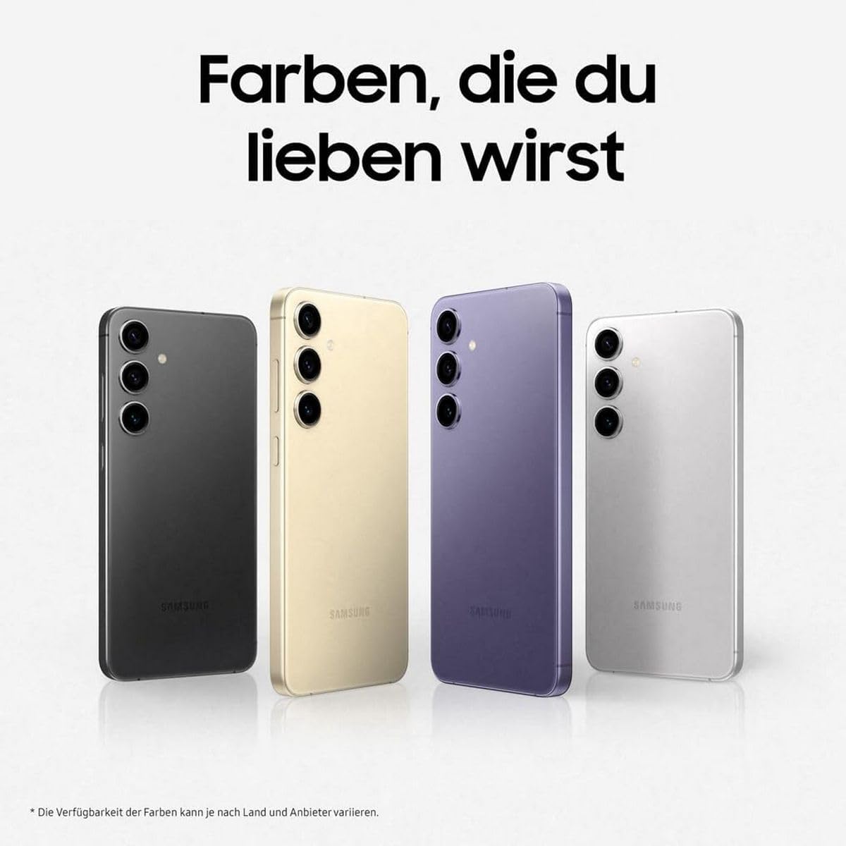 Samsung Galaxy S24+ 5G Smartphone Dual-SIM RAM 12 GB / Interner Speicher 256 OLED-Display 6.7" 3120 x 1440 Pixel 120 Hz Triple-Kamera 50 MP 10 front camera Onyx Black