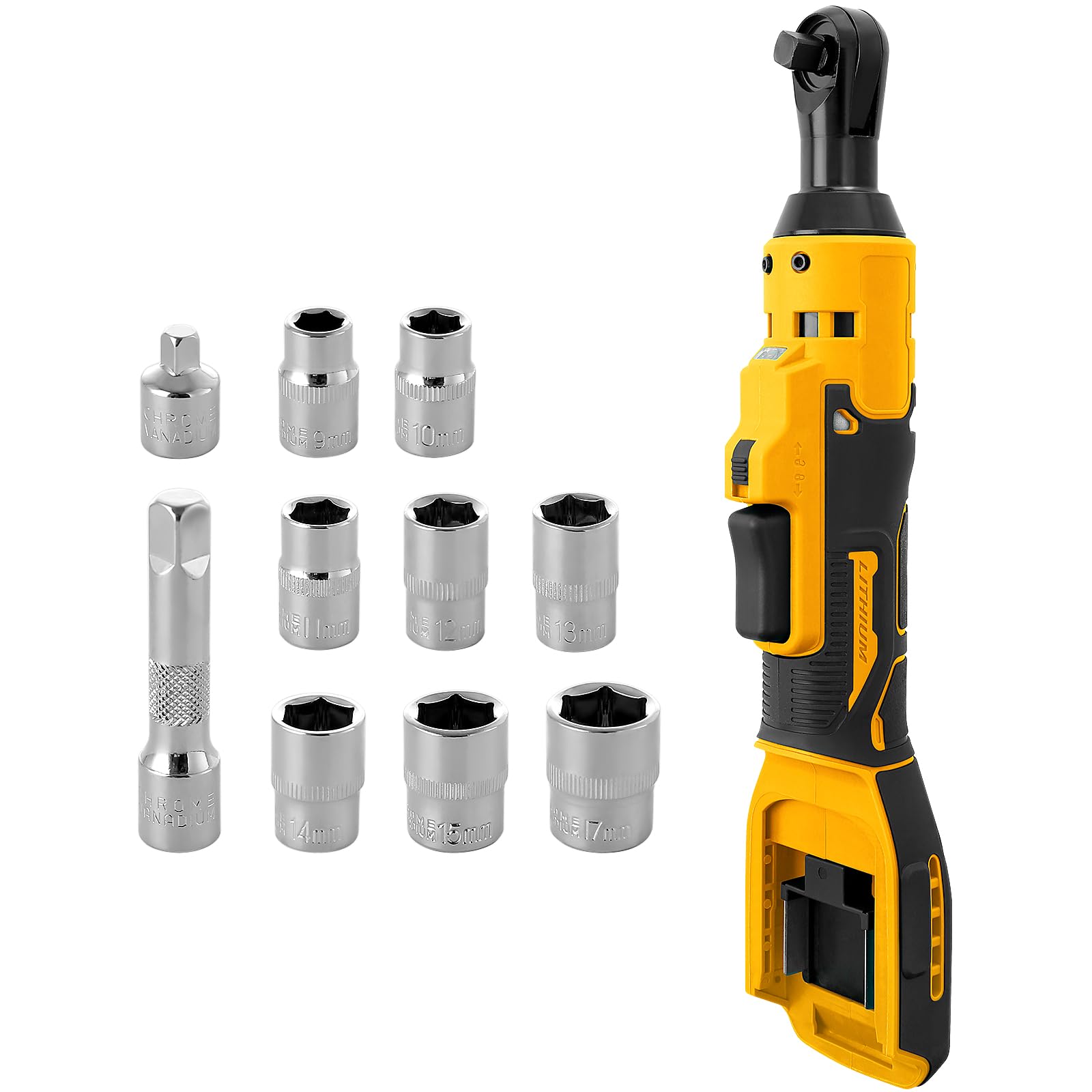Amazon.co.jp: コードレスラチェットレンチキット Dewalt 20V 