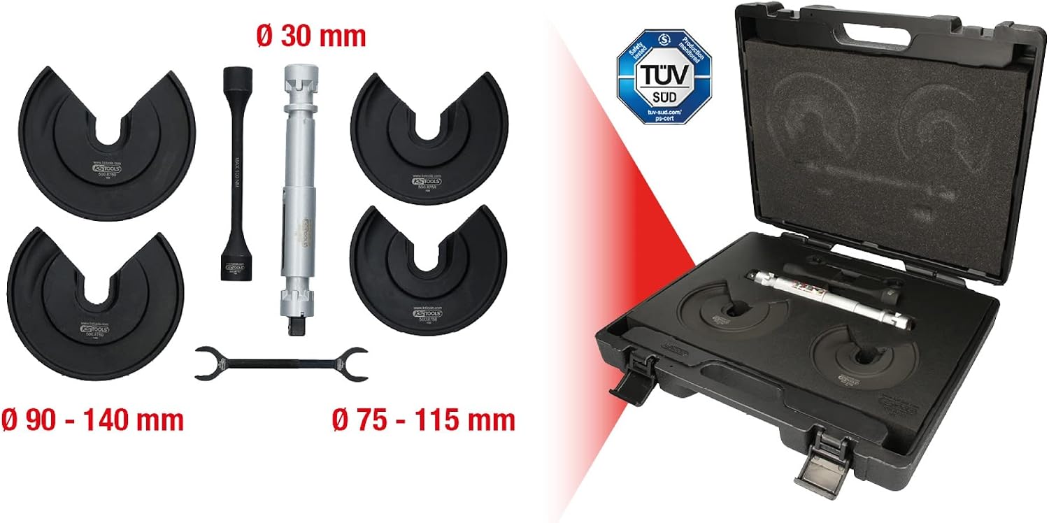 KS Tools 500.8755 Universal Telescopic Centre Tensioner Set