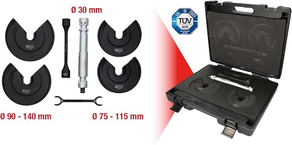 KS Tools KS 501 Tools 500.8755 -Teleskop-Centerspanner-Satz - 2
