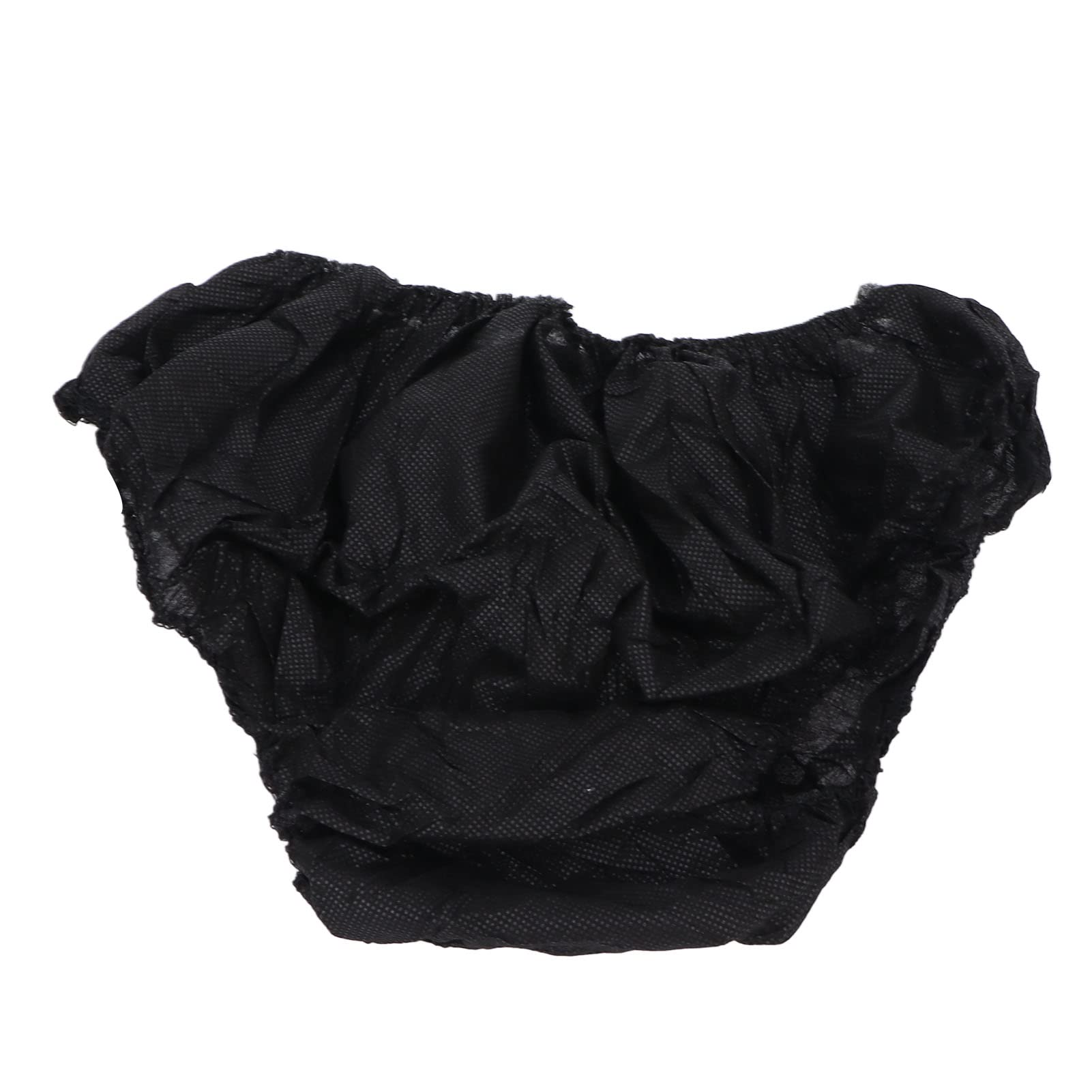 Bielizna Jednorazowa, One Wear Bielizna Męska Jednorazowa Włóknina Majtki Unisex Czarny Jeden Rozmiar Pasuje do Większości Przenośnych Kalesony Podróżne do Podróży Bielizna Spa Day Emergency Pack Spod