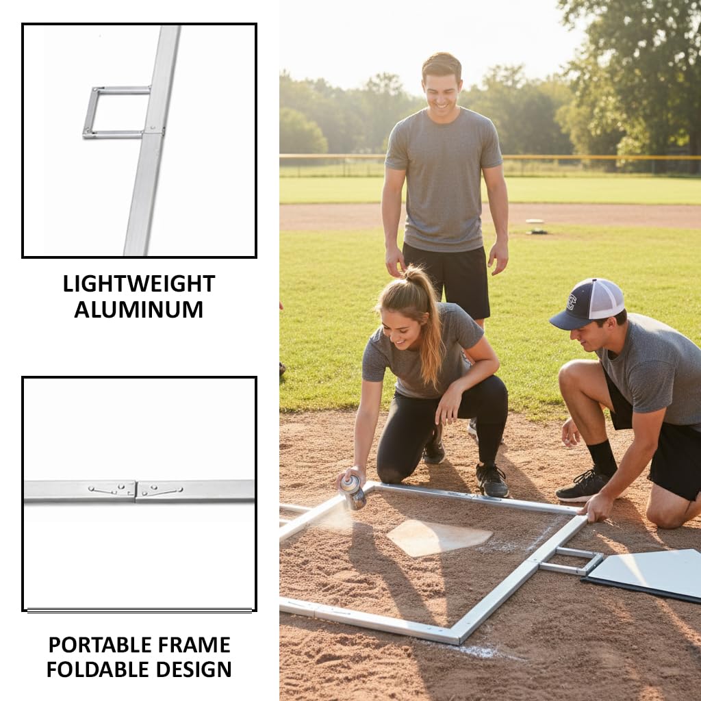 Batters Box Vector Snapklik.com : BSN Sports Foldable Batters Box Template