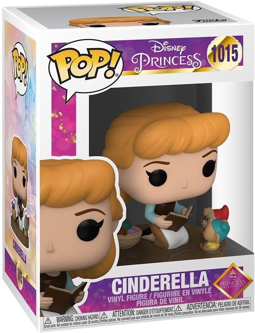 Funko Pop Pop Disney: Ultimate Princess - Cinderella - Disney Princesses - Collectable Vinyl Figure - Gift Idea - Official Merchandise - Toys for Kids & Adults - Cartoon/Animation Fans