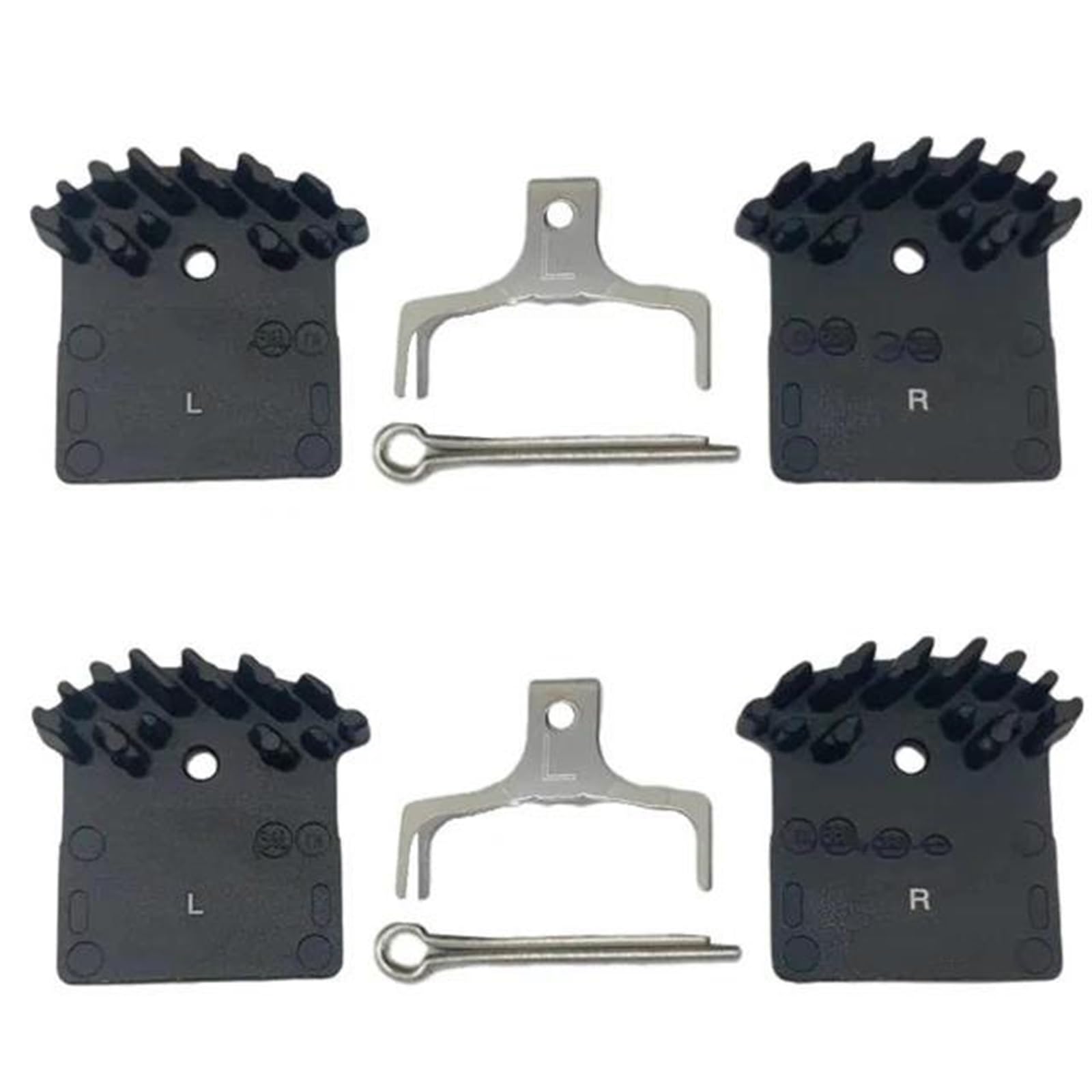 Pastillas de freno para bicicleta de montaa M985 M785 M675 M666 M615 S700 RS785 R785 J02A J04C J05A, discos de resina y metal para carretera (J05A, juego de 2).