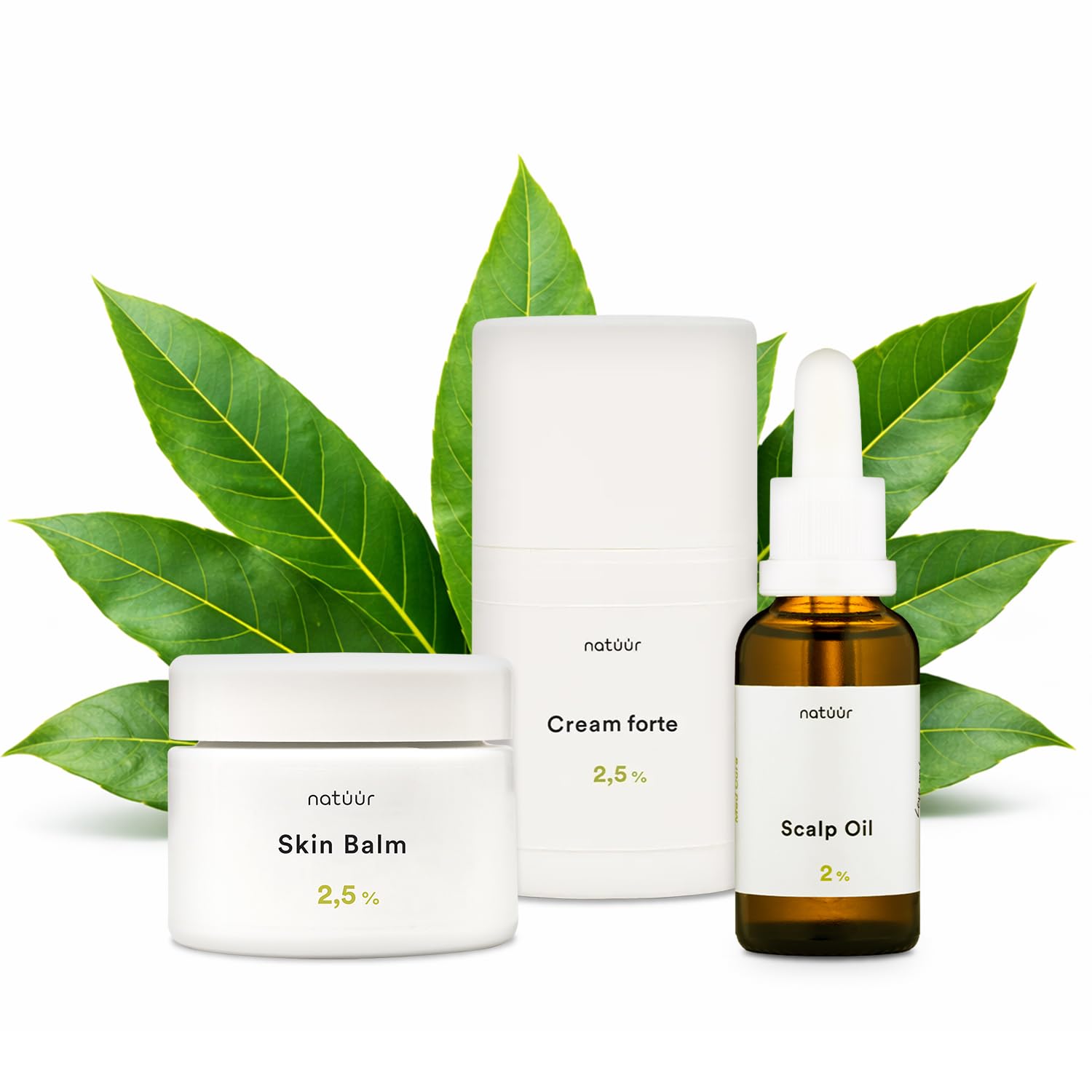 Pso Kit | Mit Skin Balm, Cream forte & Scalp Oil | Skin Care Set | Pflegende Creme & Pflege Routine für Haut & Kopfhaut | Mit NEEMAVERA® Wirkstoffkomplex | Skincare Set