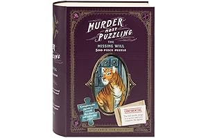 Murder Most Puzzling: Dive into a World of Mystery with This Intriguing 500-Piece Puzzle