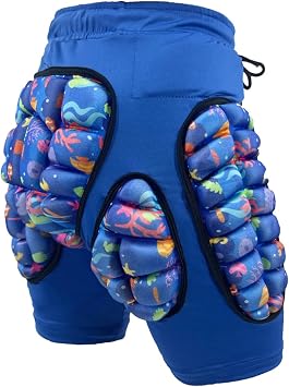 Kids Padded Shorts Hip Protection Pads, EVA Children Impact Shorts, Skating Protective Gear for Bike, Skateboard, Skiing