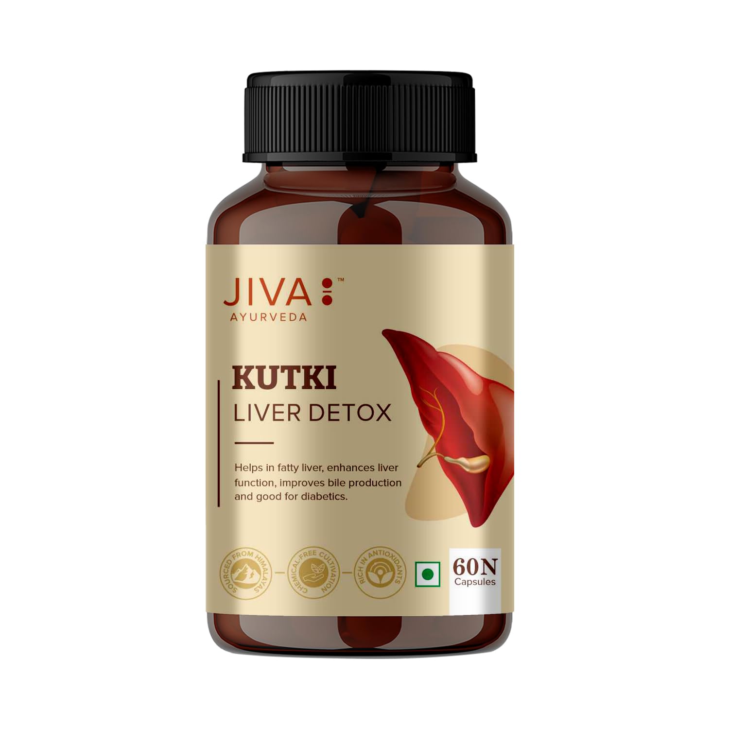 Jiva Kutki - 60 (Pack of 1) Capsules | Liver Support & Detox-image-7