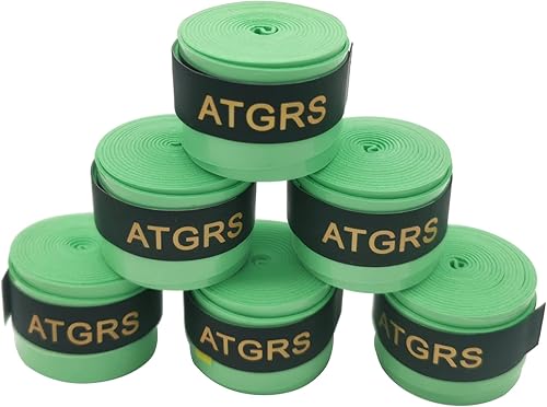 Agarre para raqueta de tenis, cinta adhesiva que absorbe la humedad, mango de bádminton esmerilado antideslizante para raqueta, pickleball, paquete