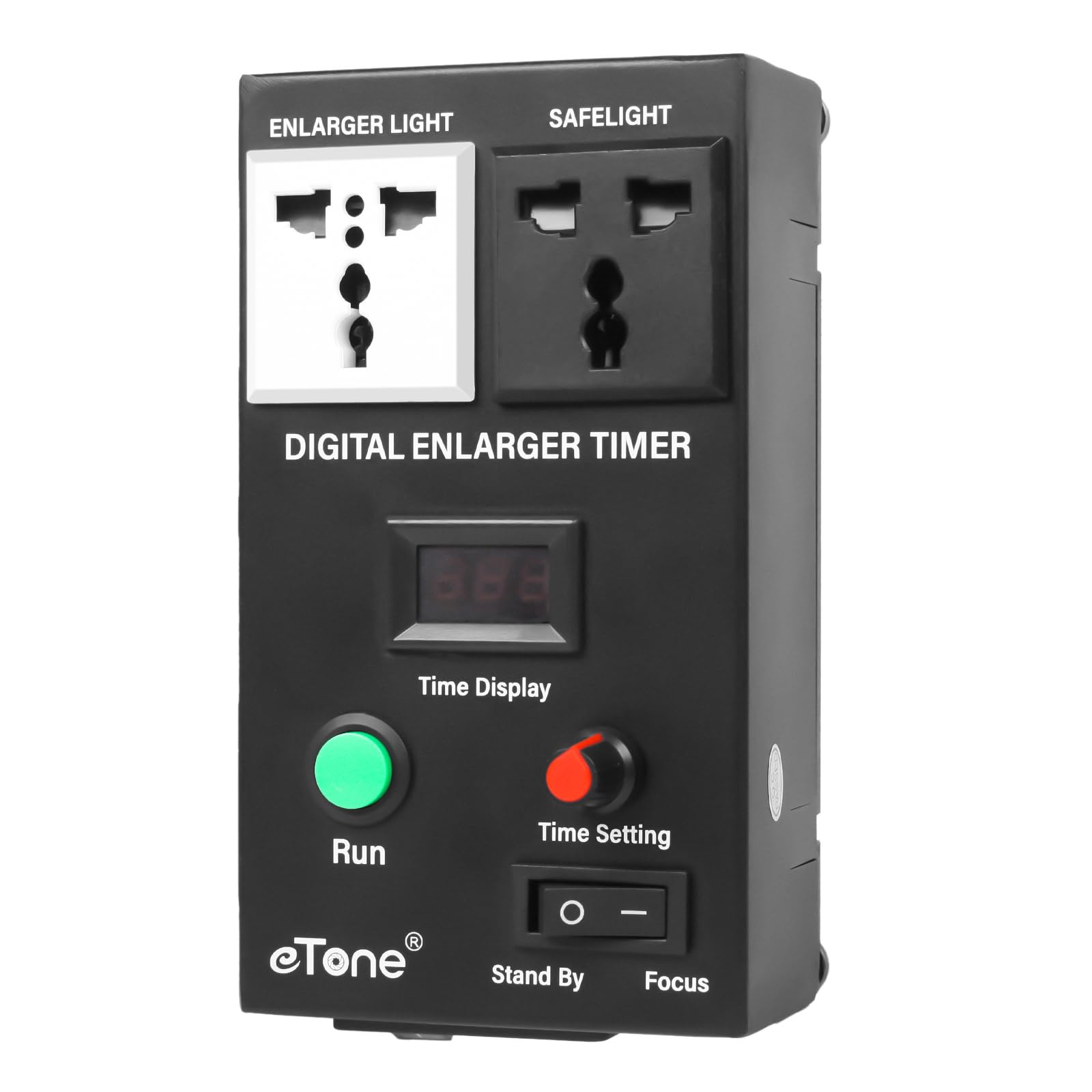 eTone Temporizador digital profesional para ampliación de fotos de precisión, dispositivo de control de exposición con pantalla LED