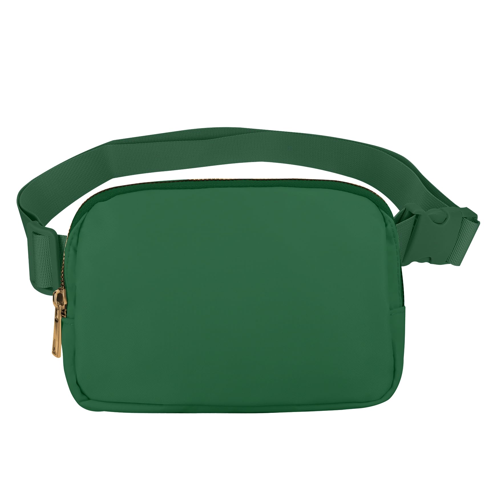 VOROLOFanny Pack For Women And Men Crossbody Bag Belt Bag with Adjustable Strap Graduation Gifts Deep Green