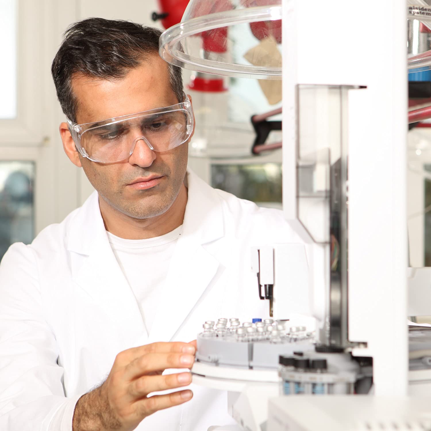 Okulary ochronne Dräger X-pect 8110 | okulary ochronne przeciwmgielne do użytku profesjonalnego lub osobistego | na budowie, w laboratorium, do pracy z chemikaliami