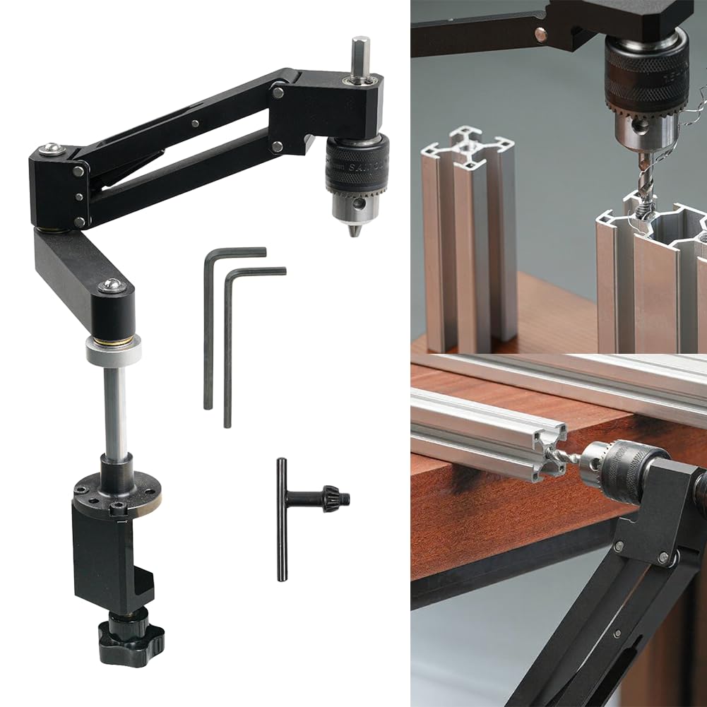 Support de taraudeuse horizontal vertical pour taraudage précis sur établi