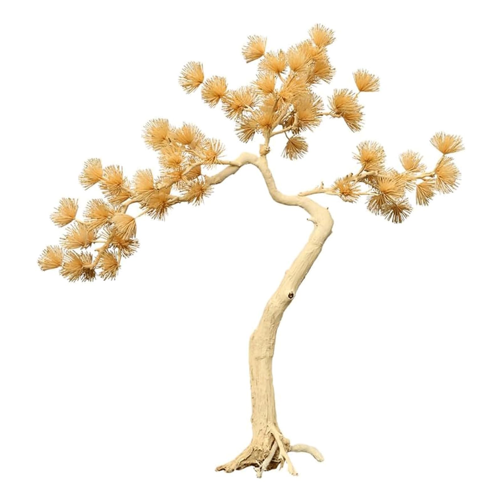 HCZKIUJY Fake Tree 150cm/4.9ft Colorfast Artificial Trees Large Simulated Pine Tree Faux Plant Realistic Faux Tree Home Decor