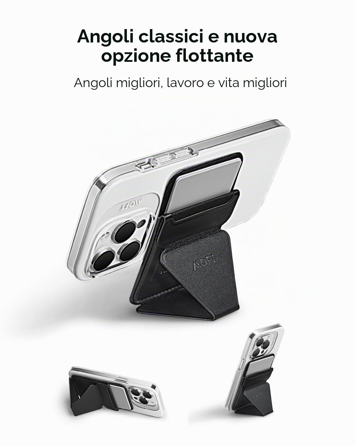 MOFT The First Snap-On Magnetic Stand & Wallet for iPhone 12/13
