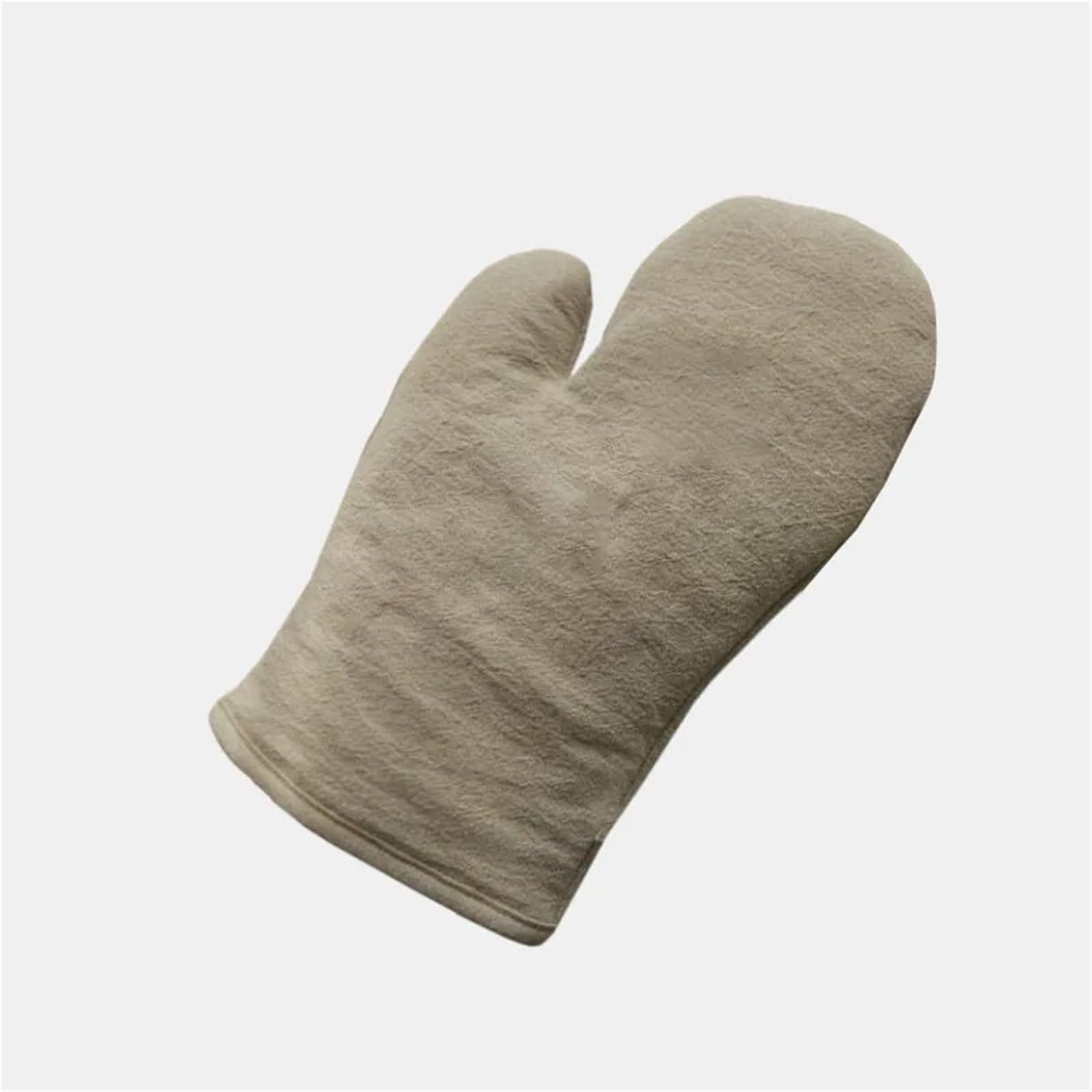 Gants de Cuisine 1 Paire de Gants de Cuisson en Coton et Lin