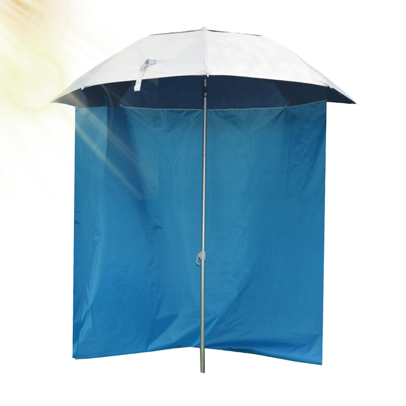 Panno per ombrellone da spiaggia, Panno per ombrellone portatile | Tenda da esterno con ombrellone - Design a mezza circonferenza, tessuto impermeabile per protezione dal sole e dalla pioggia