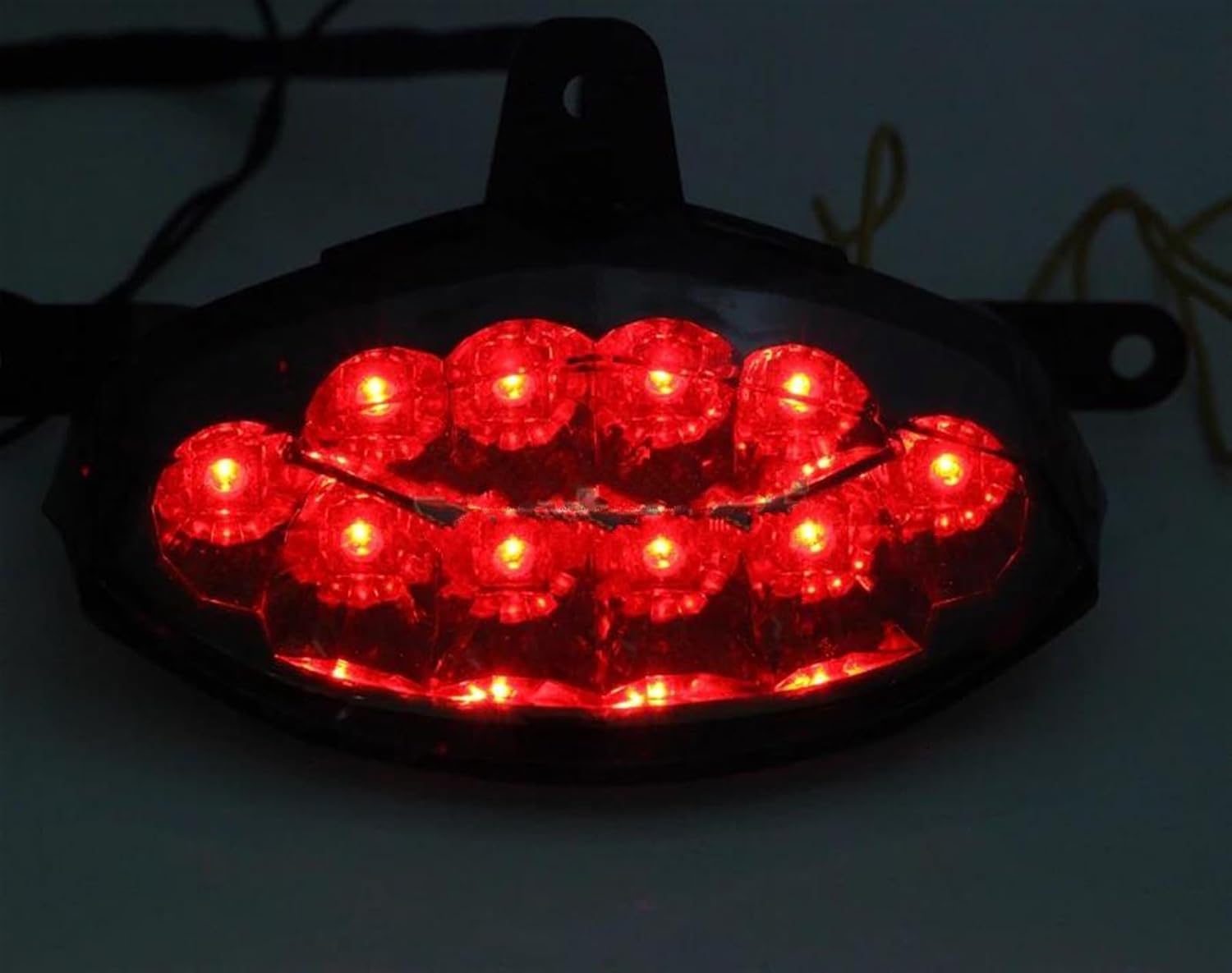 テールライトアクセサリー に適合するデューク 250 2015-2016 オートバイ ブレーキ テール ライト ストップ ナンバー