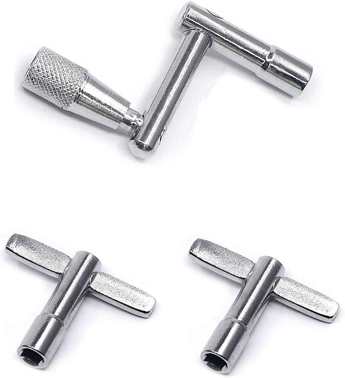 YMC DK10 Steel Construction Standard Drum Keys with a Continuous Motion Speed Drum Key- Pack of 3