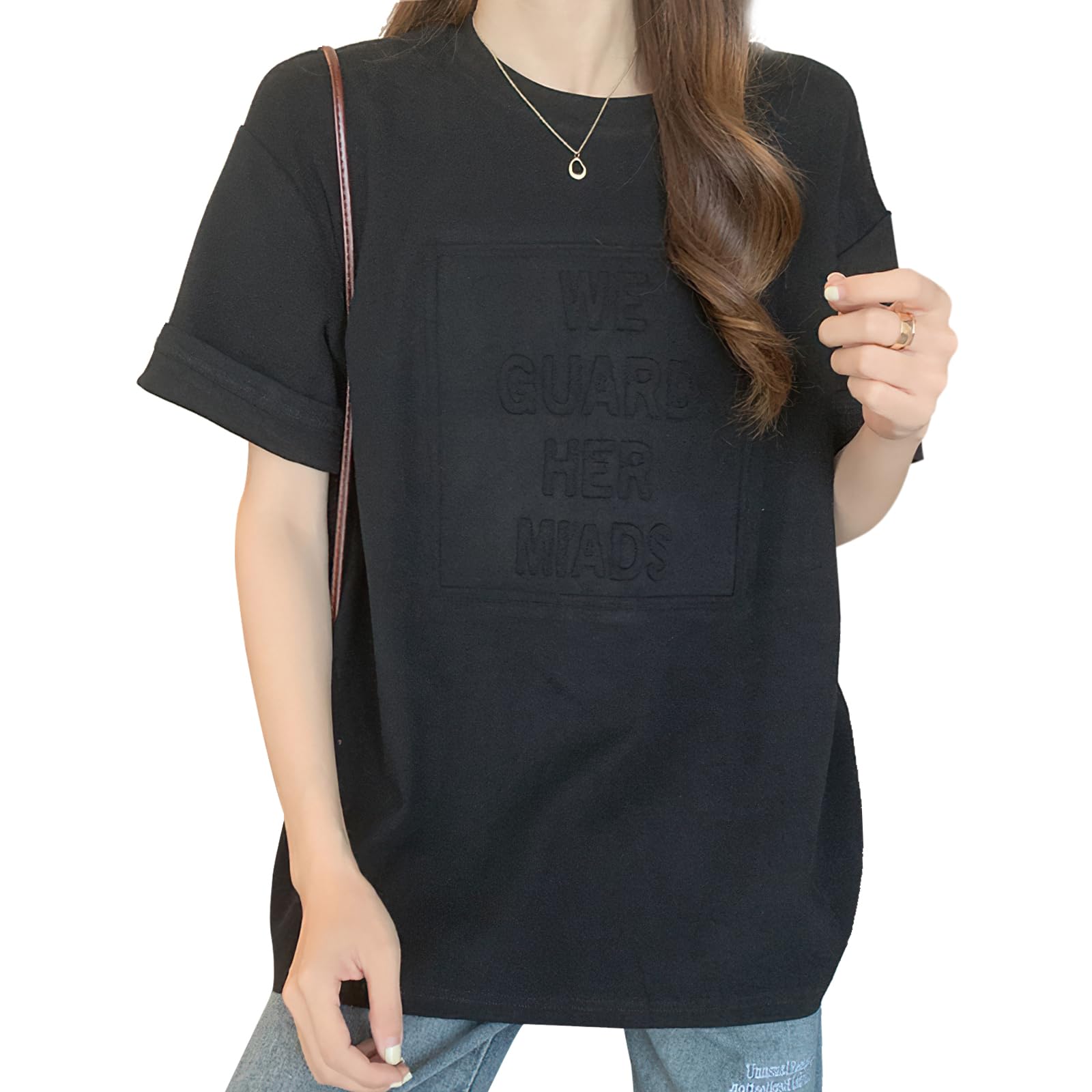 [Luxiwear] Tシャツ レディース 半袖 【今夏一枚で着痩せ！お尻が隠れ…