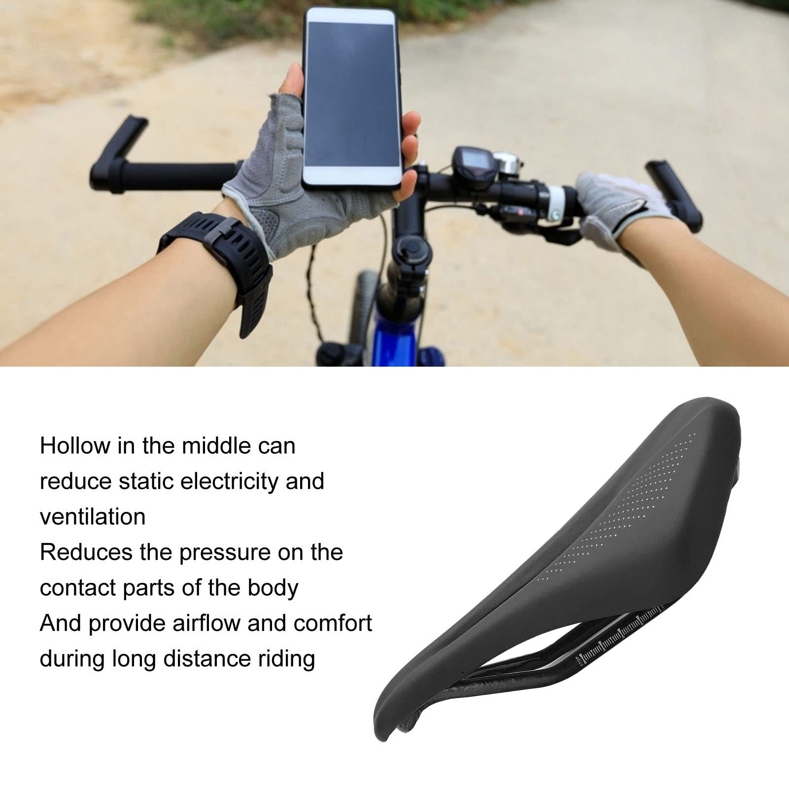 Fahrradsattel Aus Kohlefaser – Ultra Leicht, Bequem, Für MTB & Rennrad